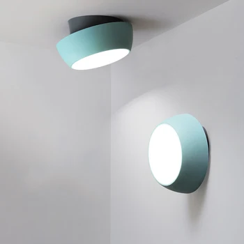 Nordic LED Stropné svietidlo Osvetlenie LOFT Farebný Akryl Stropné Lampy, Obývacej Izby, Chodby, Chodby, Spálne, Štúdia Interiéru Svietidlá