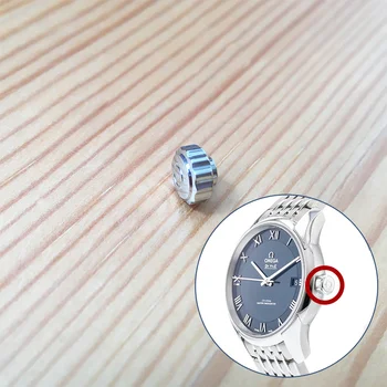 oceľová korunka pre OMG Ω Omega De Ville Hodinu Vízia 41mm 433 automatické hodinky